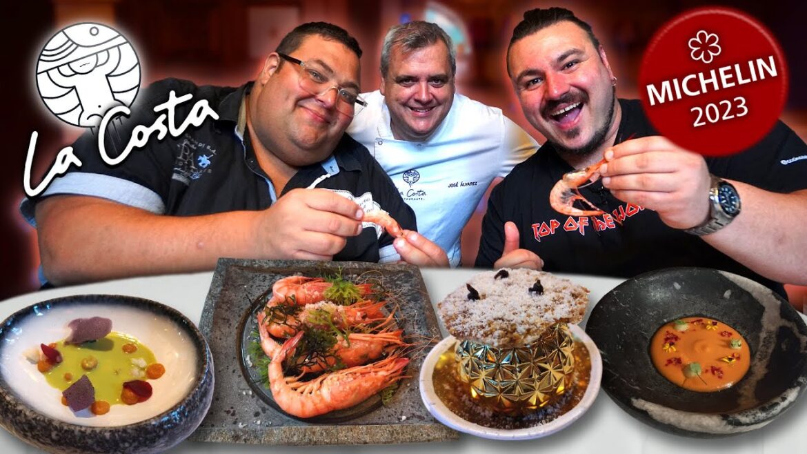 Probando LA COSTA el ÚNICO retaurante con ESTRELLA MICHELIN de ALMERIA | La Costa de José Álvarez 🔥