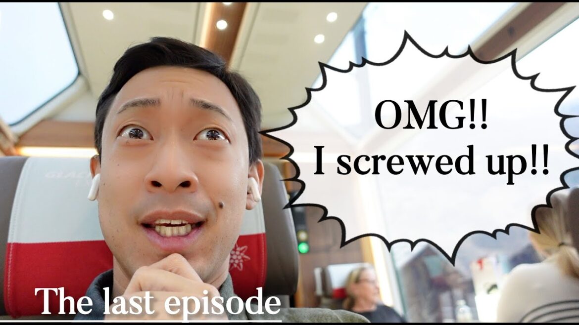 This is what happened on the very last day (of my Samurai Journey) in Switzerland! 🇨🇭