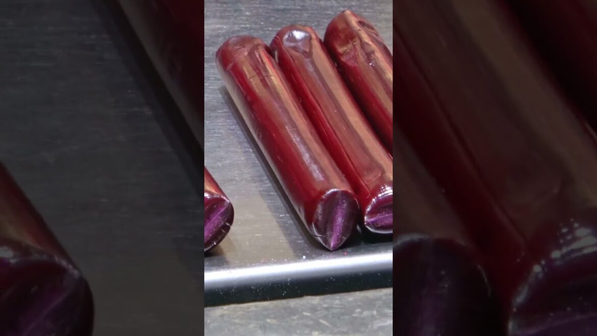 [shorts] Fruit candy How to make "Grape" - PAPABUBBLE - Japanese sweets #shorts