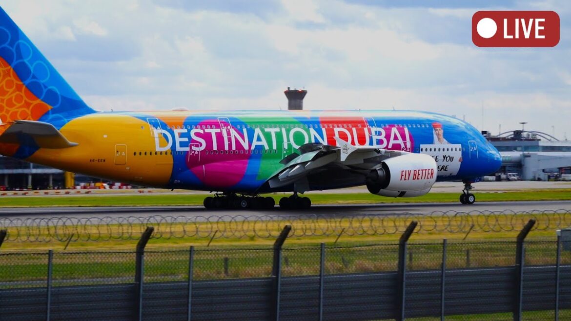 🔴LIVE🔴 | LONDON HEATHROW – 747 LANDING @4:03:12-Emirates EXPO @1:27:55 #live #livestream #aviation 🔴LIVE🔴 | LONDON HEATHROW - 747 LANDING @4:03:12-Emirates EXPO @1:27:55 #live #livestream #aviation