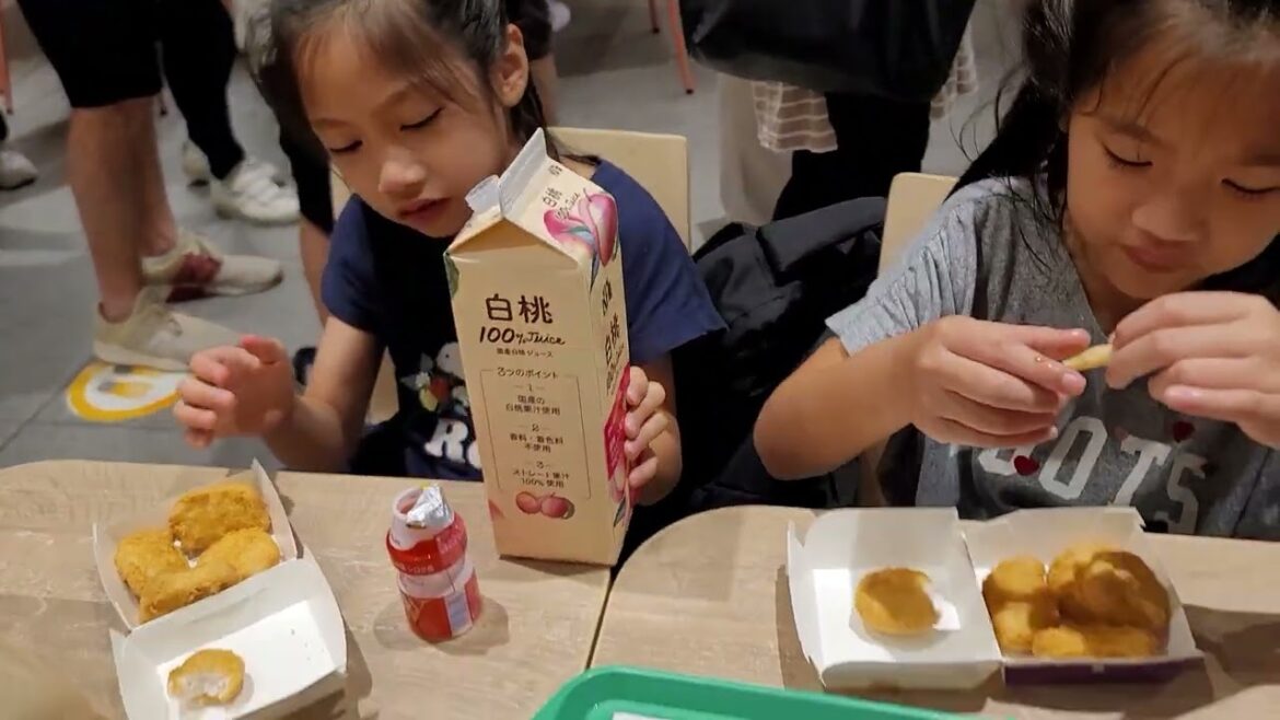 在tokyo disneyland hotel 附近吃麥當勞(東京迪士尼樂園大飯店)