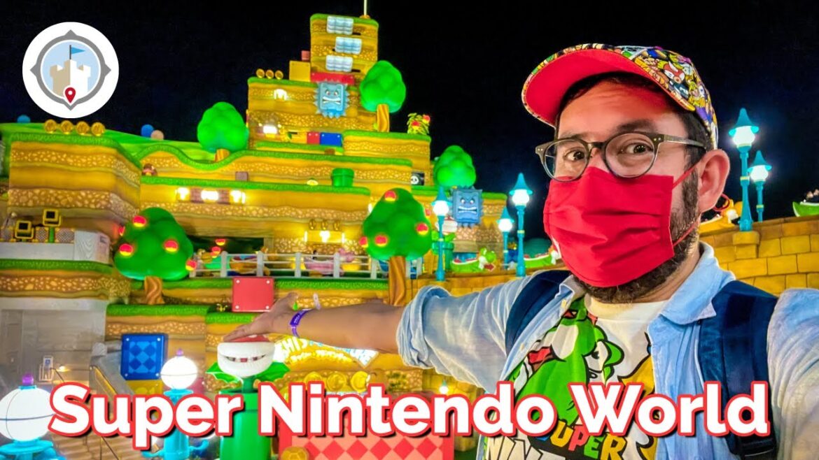 Does Super Nintendo World look better at Night? | Universal Studios Japan Does Super Nintendo World look better at Night? | Universal Studios Japan