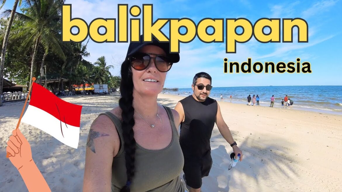EXPLORING local BALIKPAPAN 🇮🇩 BORNEO Kalimantan; pasar klandasan, monpera & kemala! Indonesia Vlog