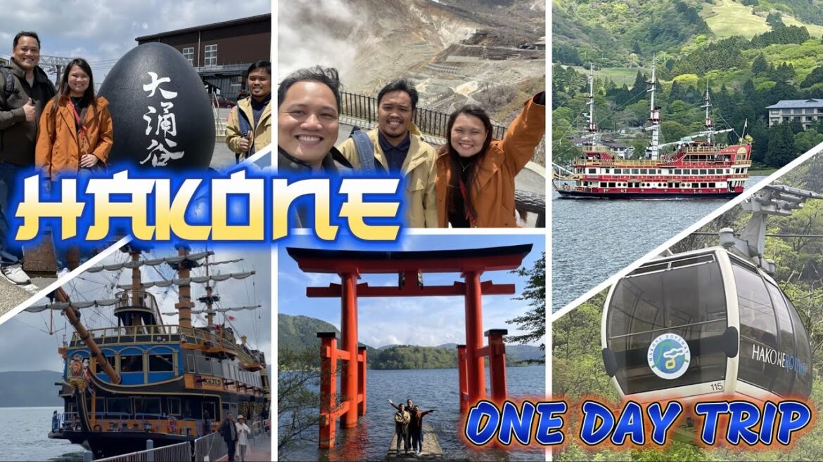 HAKONE ONE DAY TRIP / OWAKUDANI / LAKE ASHINOKO / HAKONE SHRINE / PINOY ENGINEER IN JAPAN