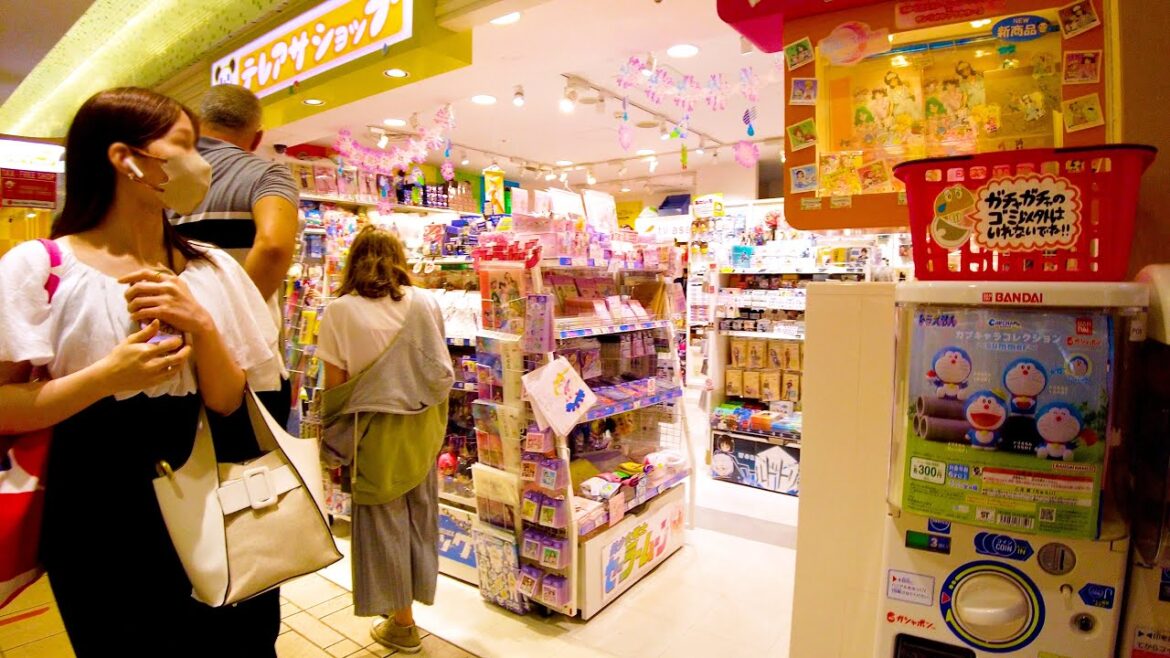 Tokyo station 🐶🍻 Huge station anime shop♪ 💖4K non-stop 1 hour 02 minutes