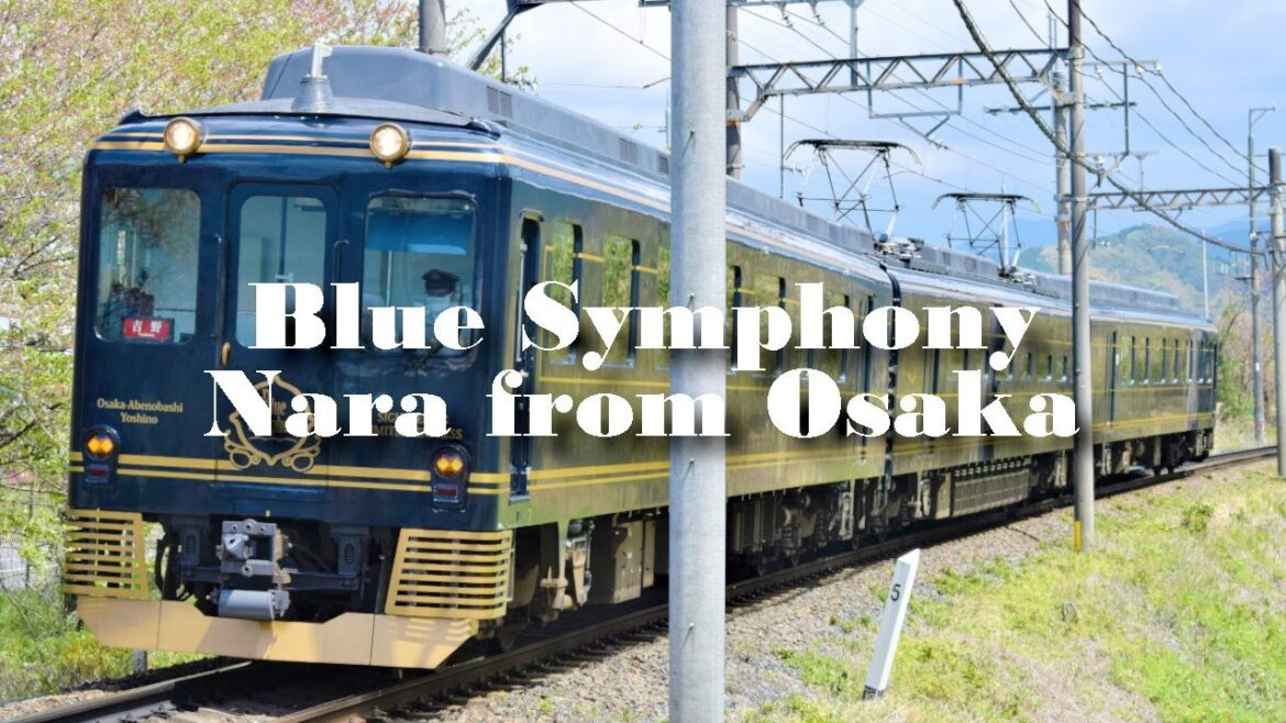 Japan |Nara from Osaka |Blue Symphony is a stunning Tourist Train Experience |subtitle