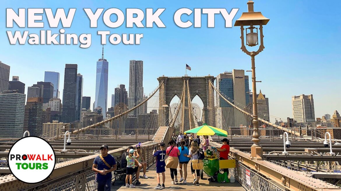 New York City Walking Tour - 4K60fps with Captions