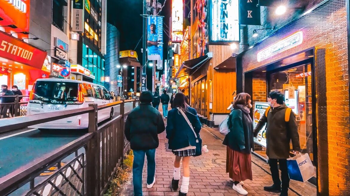 横浜駅西口をちょっとだけ散歩～2023年1月撮影（A Brief Stroll at Yokohama Station West Exit - Filmed in January 2023）