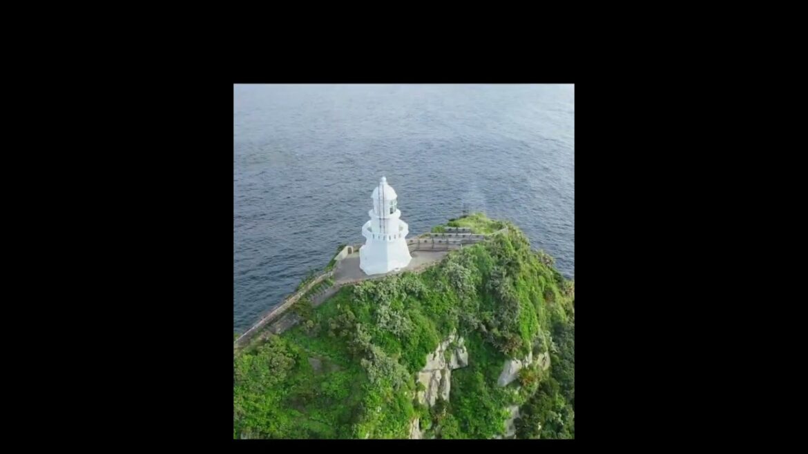 佐多岬灯台　日本 本土最南端 鹿児島　Satamisaki Lighthouse Kagoshima, the southernmost tip of mainland Japan　#shorts