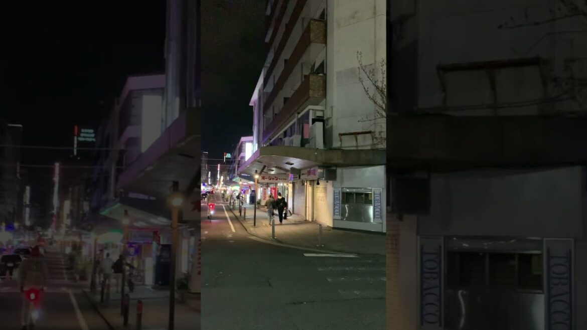 El paseo nocturno en Yokohama, Japón #shorts