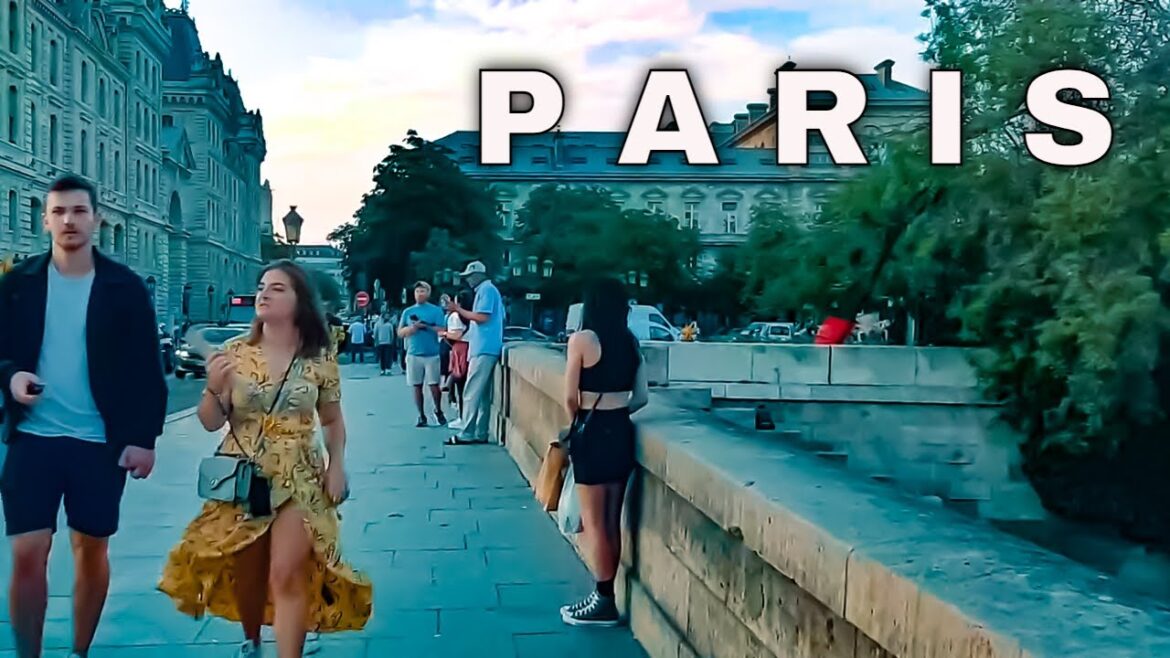 Paris France - 4K June Walk in Paris - Paris Summer Walk