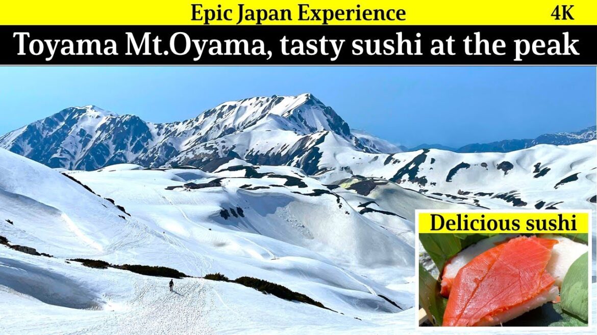 4K Extreme Japan travel:Tateyama Kurobe Alpine Route to Tateyama, and snow mountaineering!