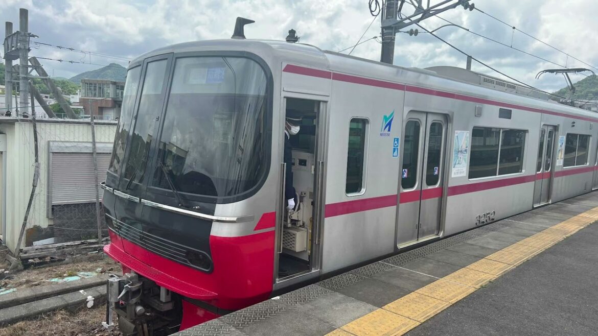 [Sound]Meitetsu Type 3150 Toyohashi to Shin-Unuma (2023 Travel to Nagoya-5)