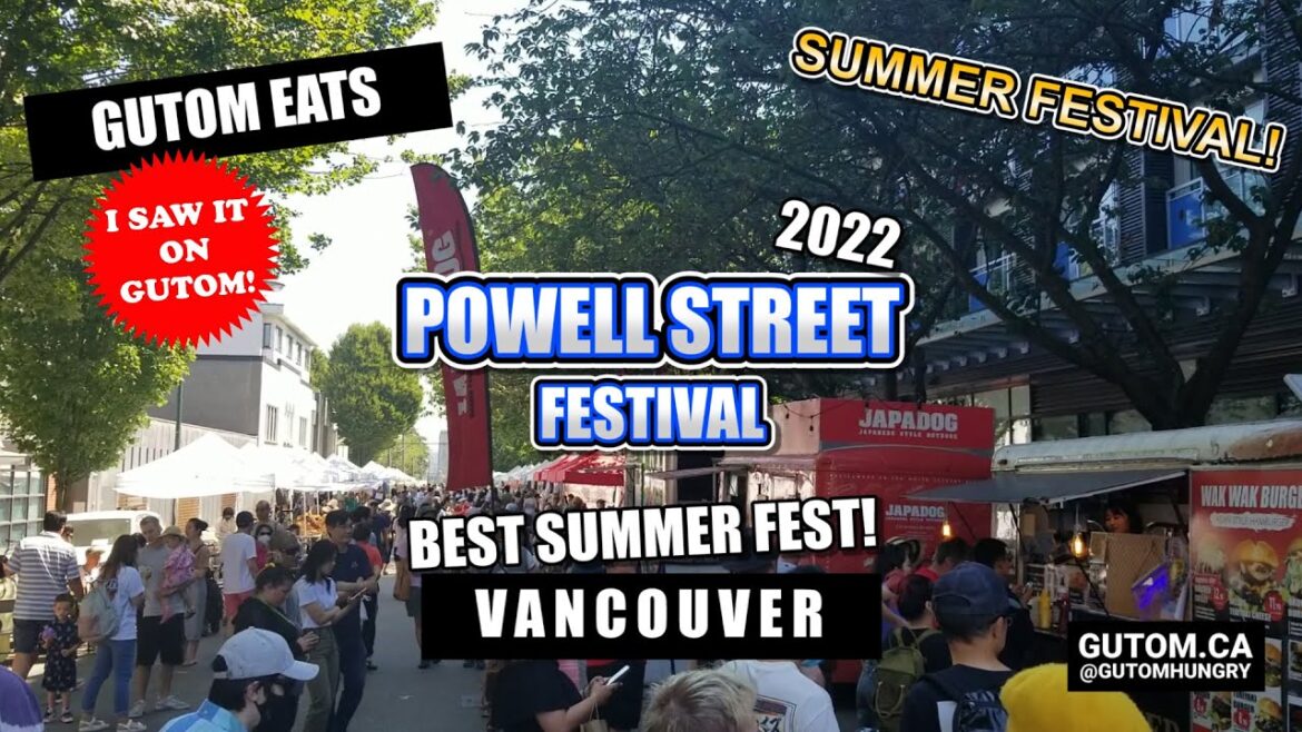 POWELL STREET FESTIVAL 2022 JAPANESE CULTURE FOOD HISTORY | #FOOD #JAPANESEFOOD #VANCOUVER