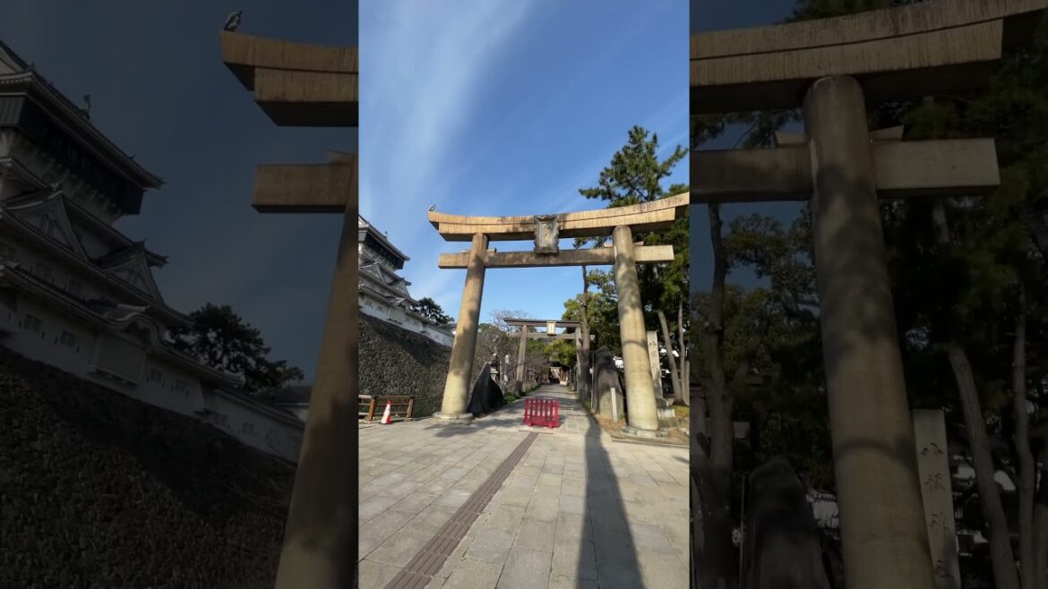 Kokura Castle in Kitakyushu Fukuoka Japan!!!