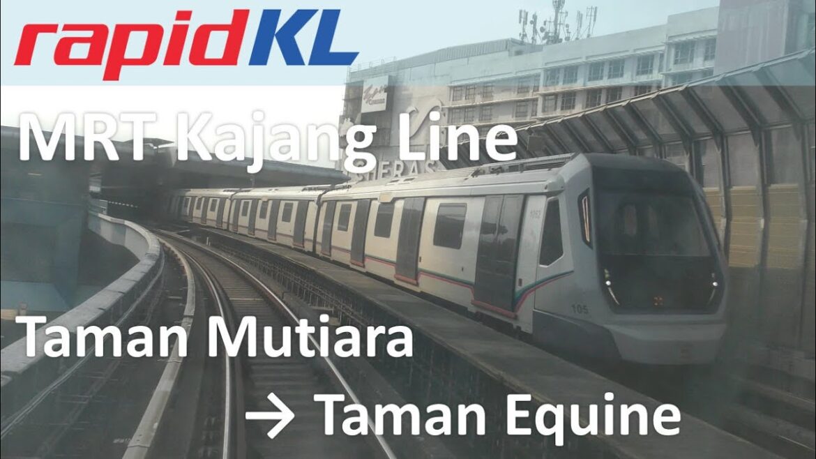 RapidKL MRT Kajang Line Taman Midah, Taman Mutiara to Taman Connaught