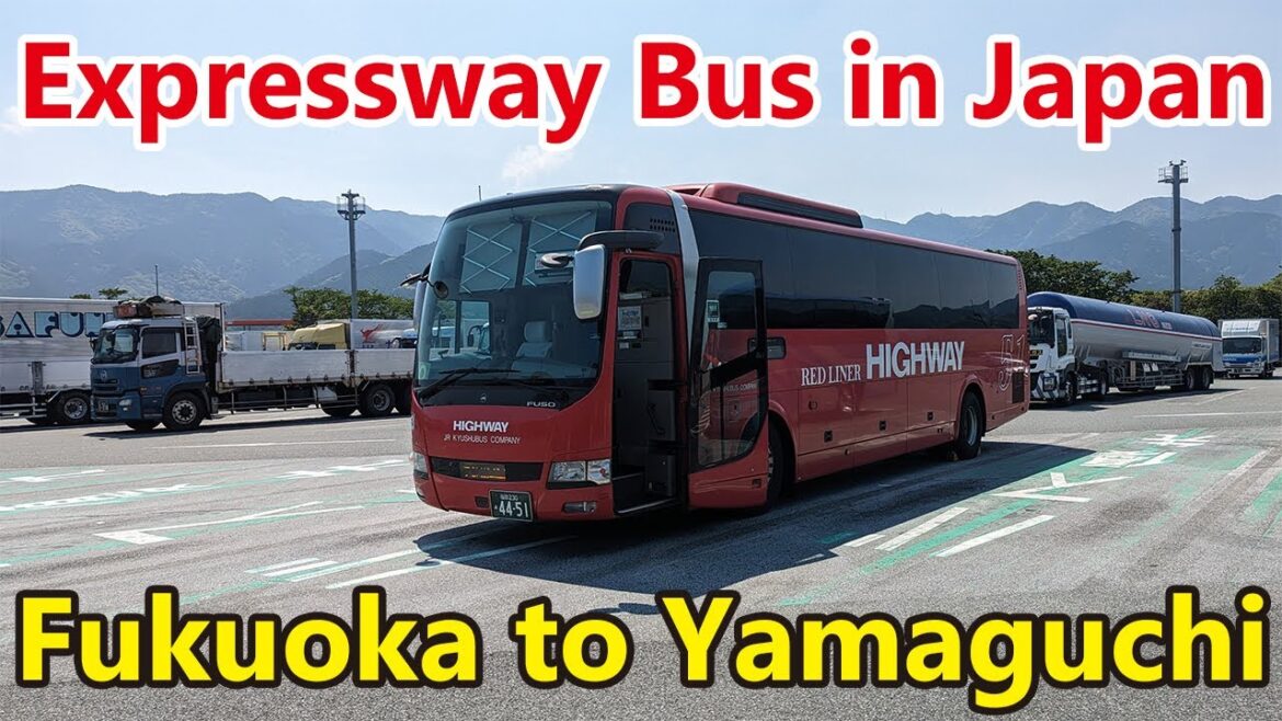 【Farewell Ride!】 Riding Japan’s $22 Expressway Bus “Fukuoka Yamaguchi Liner” | Fukuoka to Yamaguchi 【Farewell Ride!】 Riding Japan's $22 Expressway Bus "Fukuoka Yamaguchi Liner" | Fukuoka to Yamaguchi