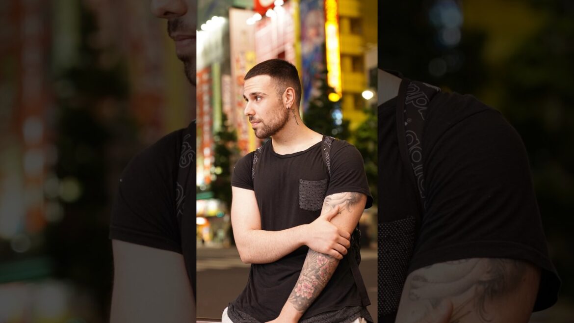 Take the great photos of Handsome Spainish in Akibahara, Tokyo #photography #travel #japan #shorts