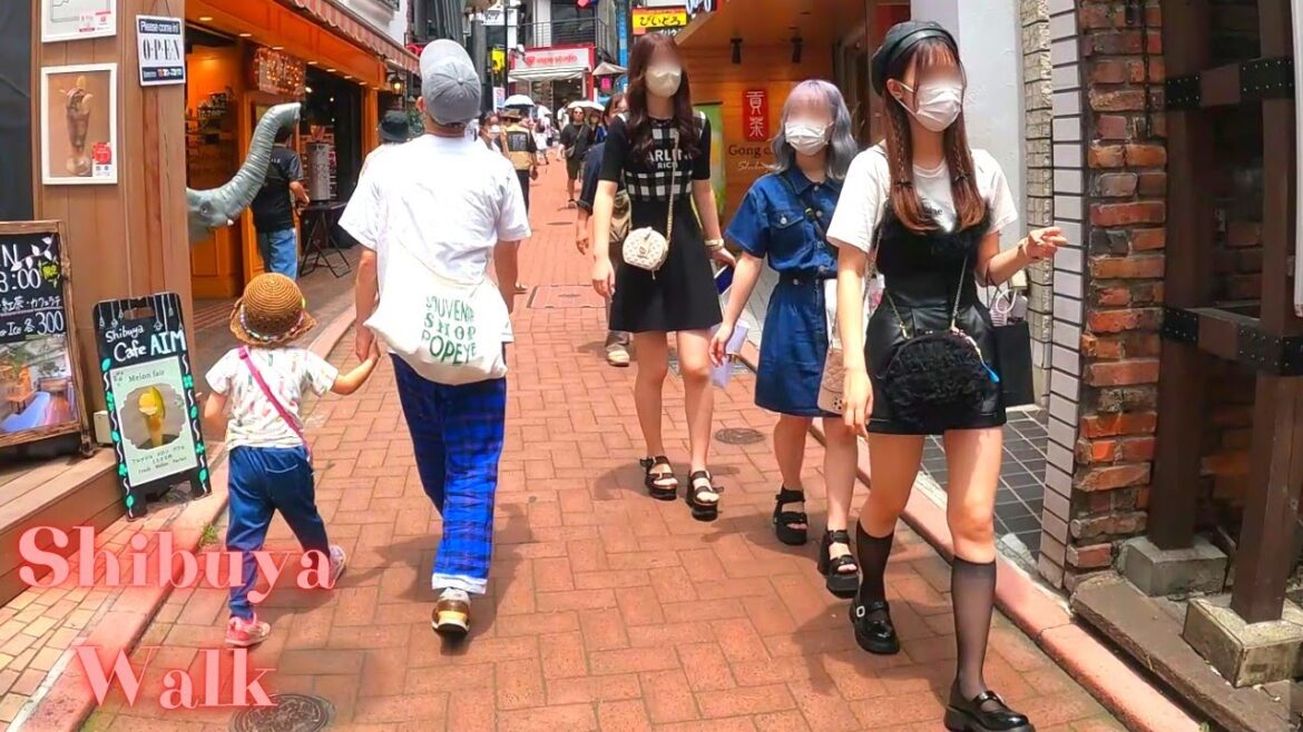 Shibuya Tokyo walking tour.  【4K】7.2023-2 Shibuya Tokyo walking tour.  【4K】7.2023-2