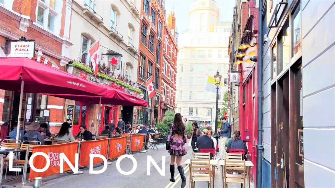 London Summer Walk on a Dreamy Afternoon, Thames River Side, Covent Garden, Chinatown, Pall Mall. 4K London Summer Walk on a Dreamy Afternoon, Thames River Side, Covent Garden, Chinatown, Pall Mall. 4K