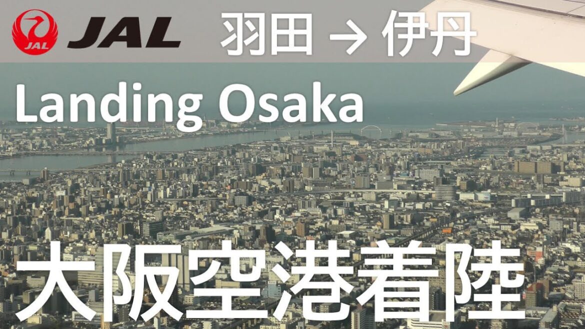 【大阪空港Rwy32L着陸】JAL101便、羽田空港→大阪伊丹空港 Landing at Osaka Airport Runway32L 【大阪空港Rwy32L着陸】JAL101便、羽田空港→大阪伊丹空港 Landing at Osaka Airport Runway32L