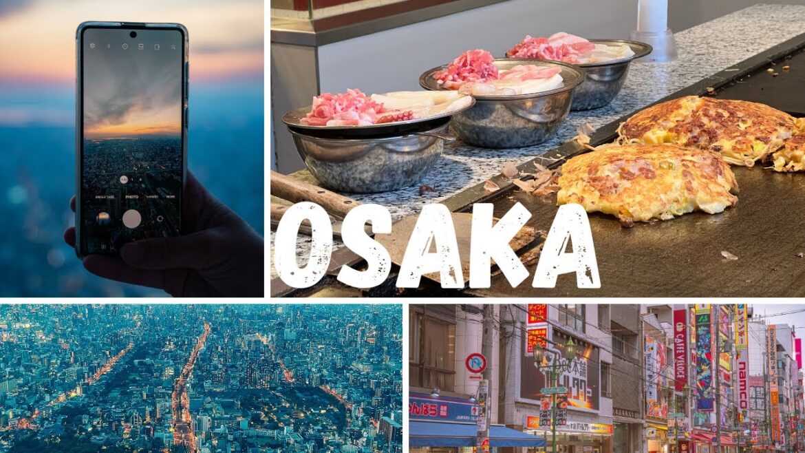 Had a great time in Osaka! - Visited Dotonbori, Harukas 300, Teamlabs and ate some Okonmiyaki!