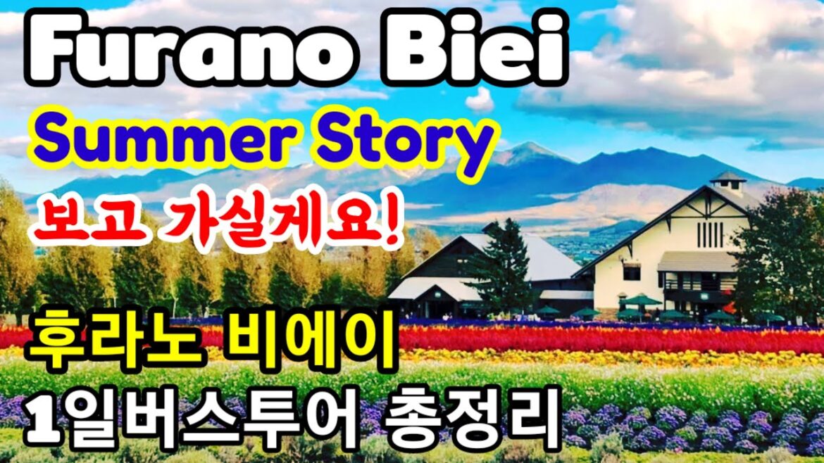 [番外] 후라노 비에이, 7~8월 절정, 이영상 꼭 보시고 가세요! To watch this video before you go to Furano Biei in Japan