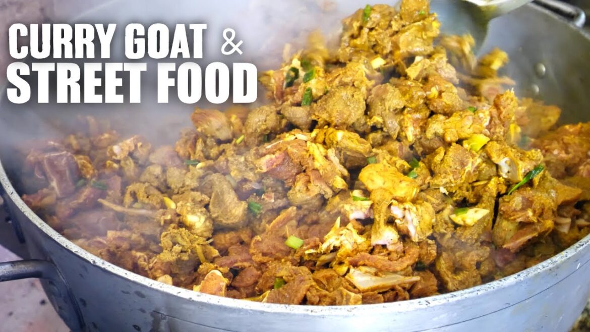CURRY GOAT THE HISTORY OF INDIAN JAMAICAN FOOD (GOAT BELLY SOUP JAMAICAN MARKET AND STREET FOOD) CURRY GOAT THE HISTORY OF INDIAN JAMAICAN FOOD (GOAT BELLY SOUP JAMAICAN MARKET AND STREET FOOD)