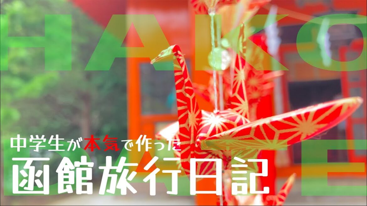 【Cinematic】「函館旅行日記/Hakodate trip」中学生が旅行の動画を作ってみた。