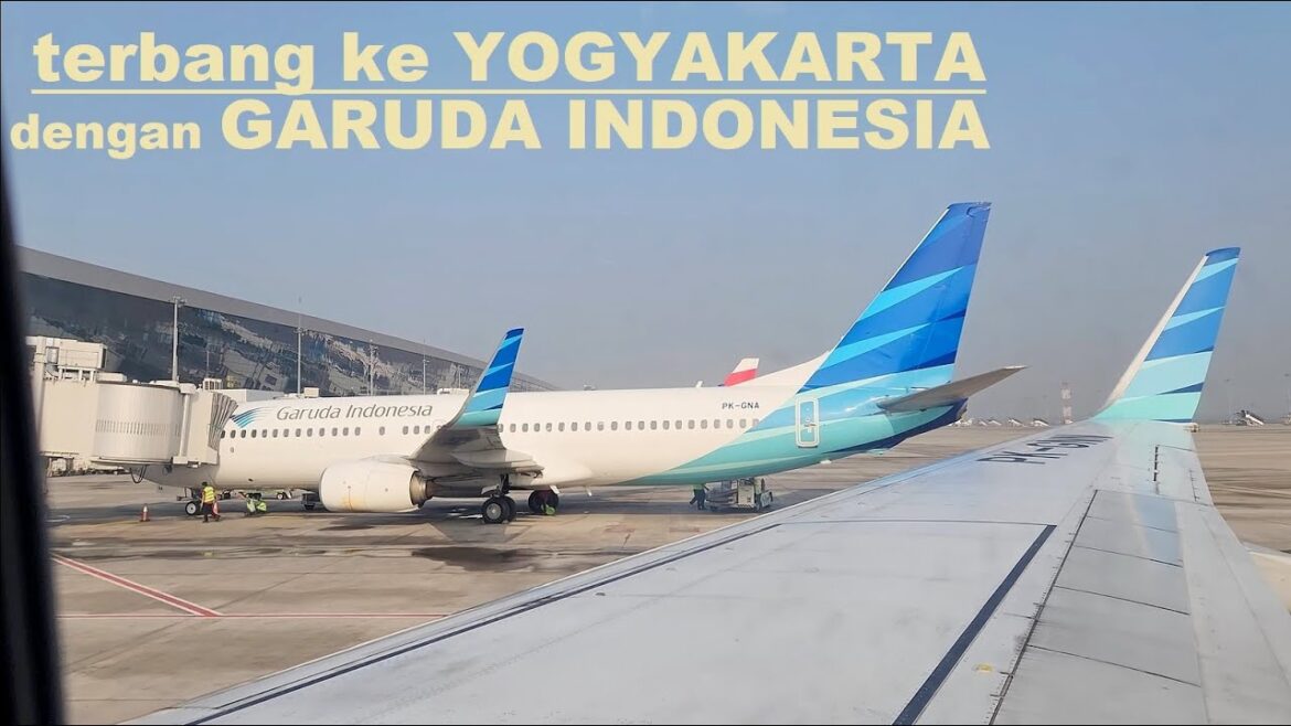 Full Flying with Garuda Indonesia❗ from Jakarta [T3 SHIA] to Yogyakarta International Airport [YIA]