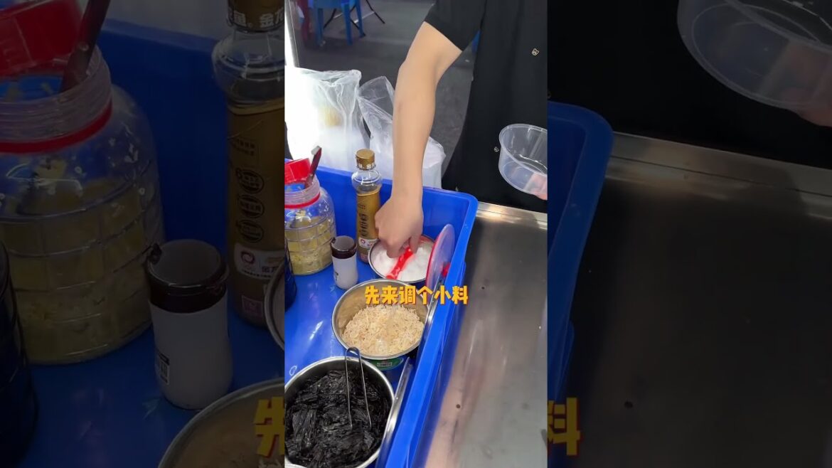 賣福鼎肉片的小攤其實不太常見 #shorts #streetfood #chinastreetfood #chinafood