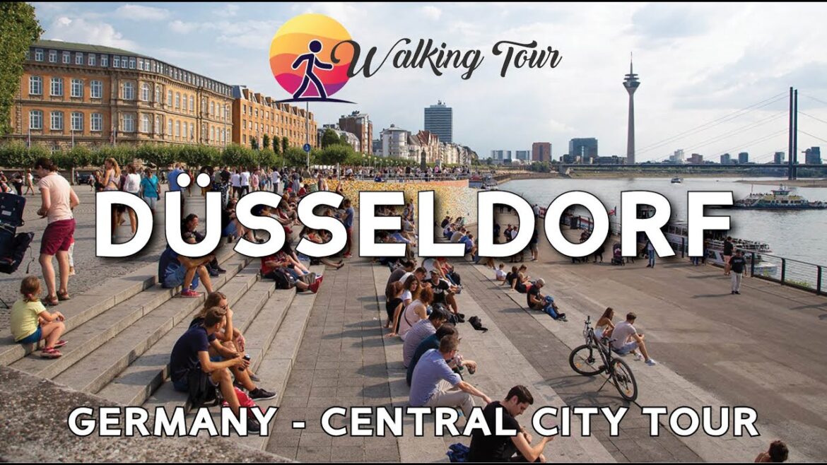 Düsseldorf Walking tour - Germany 🇩🇪 | Travel Video | Walking Tour | Europe Travel