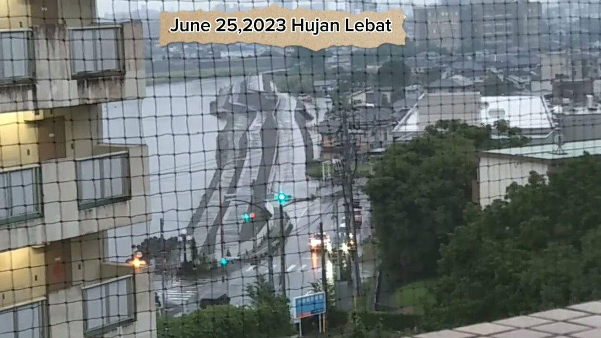 Hujan Lebat Seharian Tidak Mematahkan Semangat Ke Makmal Ujikaji Kumamoto Jepun