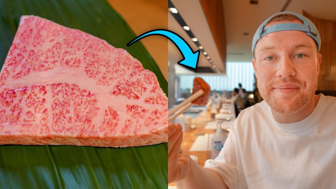 Wir essen echte KOBE WAGYU STEAKS in Kobe (Japan)