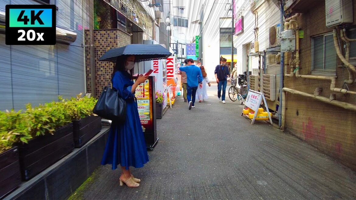 4K 夕方の鶯谷駅北口のホテル街を散歩 | Uguisudani | 2023年6月 | 東京倍速散歩