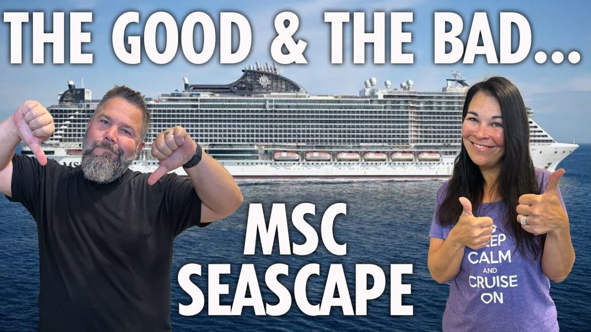 THE GOOD & THE BAD… OUR MSC SEASCAPE EXPERIENCE THE GOOD & THE BAD... OUR MSC SEASCAPE EXPERIENCE
