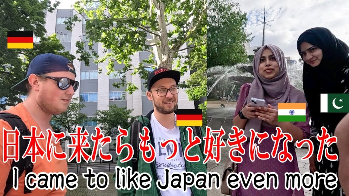 ドイツ旅行者が明かす!来日1回目からの日本愛と驚きの交通システム!日本に来たらさらに好きになった!休日の大通り公園でインタビュー ドイツ旅行者が明かす!来日1回目からの日本愛と驚きの交通システム!日本に来たらさらに好きになった!休日の大通り公園でインタビュー