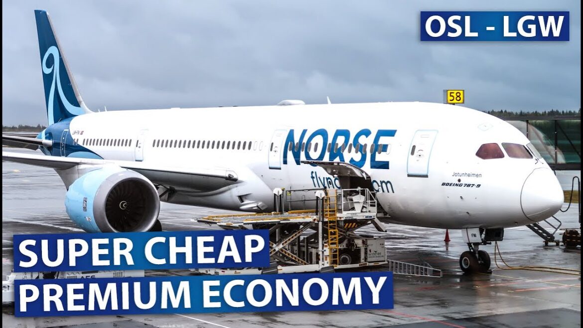 TRIP REPORT | Norse Atlantic Airways Premium Economy | Boeing 787-9 | Oslo - London