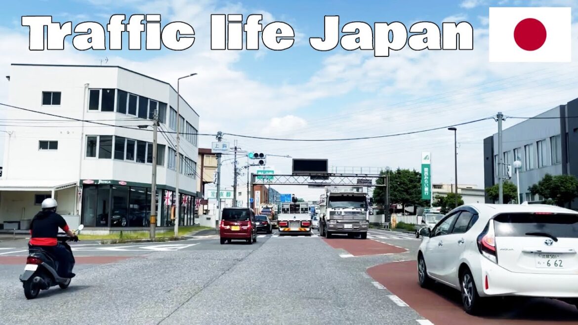 Traffic life in Japan - 滋賀県交通 Shiga Traffic Japan 2023 Street People Life in Japan - Japan Travel