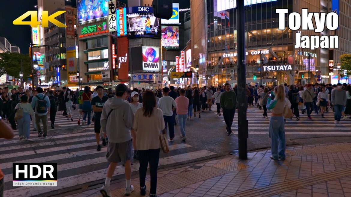 Night Walk in Shibuya - Tokyo, Japan - May 2023 [4K HDR]