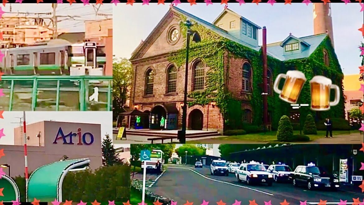 Sapporo Beer Museum, JR Hokkaido train, Ario Sapporo shopping mall 🍺🚈🏤