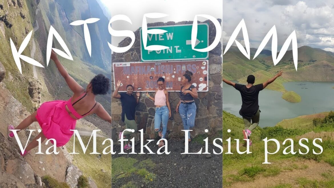 Katse dam via Mafika Litsiu pass #dam #lesotho #views  #nature #hikerslife #travel #adventure