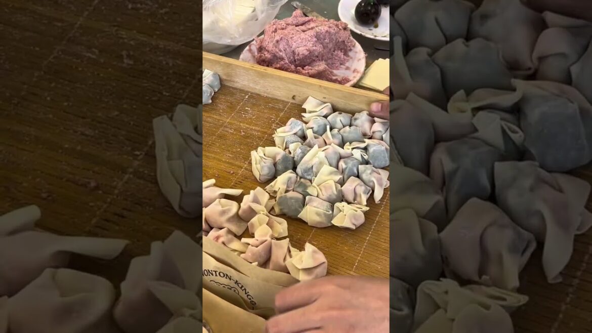 Preserved Egg Wontons are unexpectedly delicious! Those who love preserved eggs