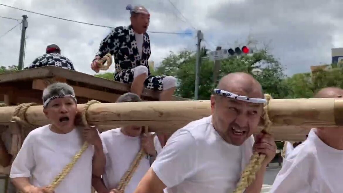 2023年博多祇園山笠『土居流～試し舁き』（2023.7.2）