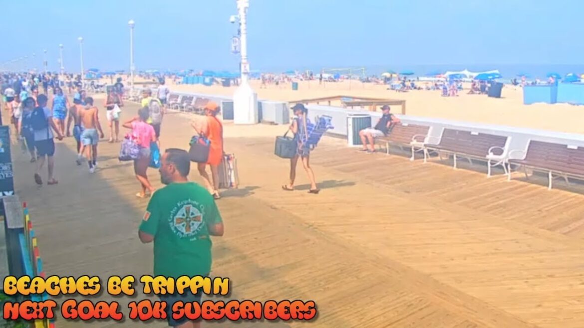 Ocean City Maryland Live Webcam | Maryland beach live webcam | ocean city boardwalk live cam