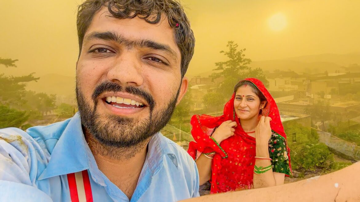 Aandhi Aayi sab kuch Urr gya || sandstorm