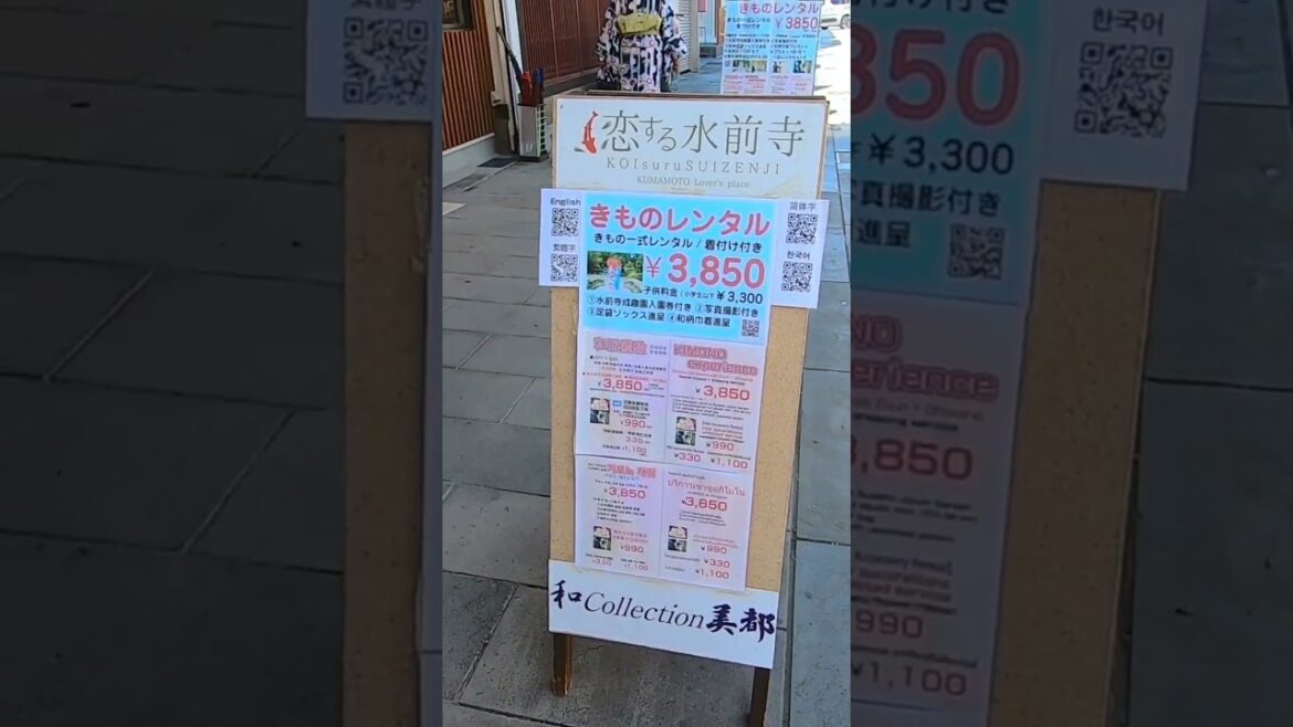 Kimono Rental和服出租👘熊本市水前寺#kumamoto