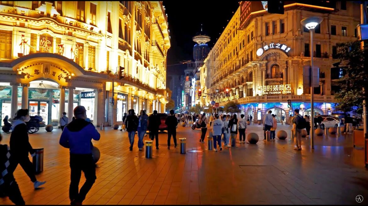 Walk through Shanghai China – April of 2021 Walk through Shanghai China - April of 2021