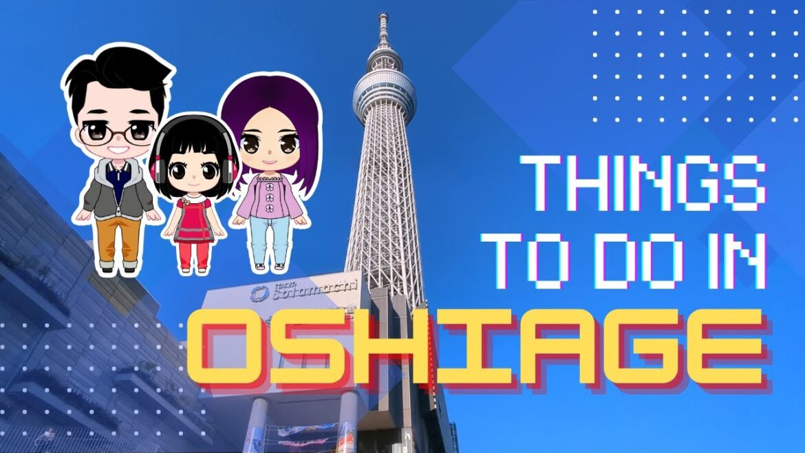 OSHIAGE Japan | World's Largest Sushi Conveyor Belt Restaurant, Tokyo Solamachi and Tokyo Skytree 😍