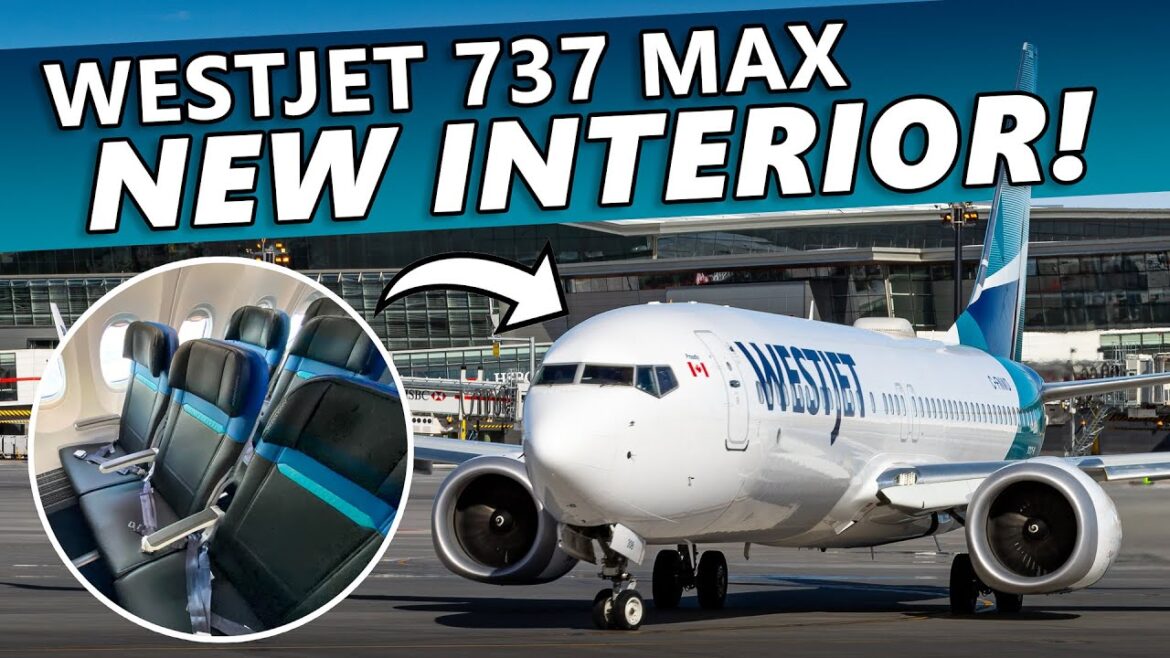 I Flew in WestJet’s NEW INTERIOR 737 MAX! I Flew in WestJet's NEW INTERIOR 737 MAX!